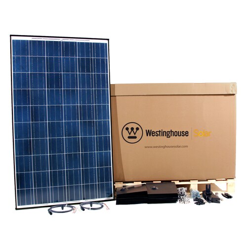 Westinghouse Solar 20Pack 235Watt AC Solar Panel GridTied Kit in the Solar Panels department