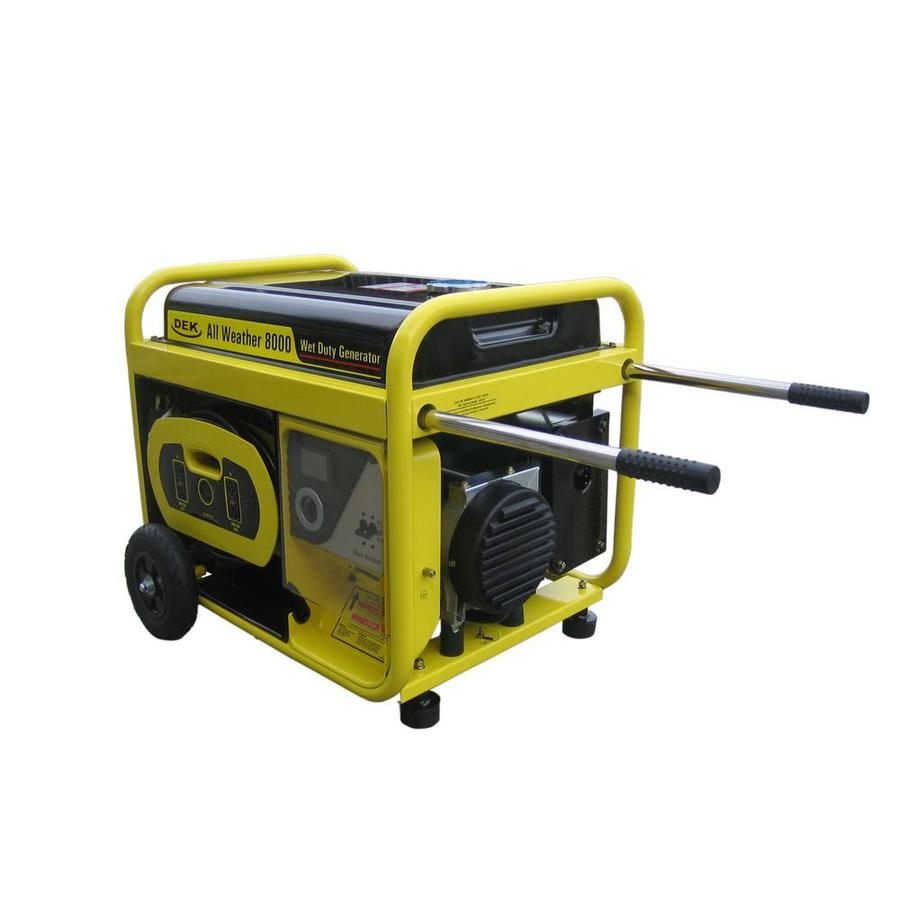 Beast DEK 8000-Watt Gasoline Portable Generator with Dek Engine in the ...