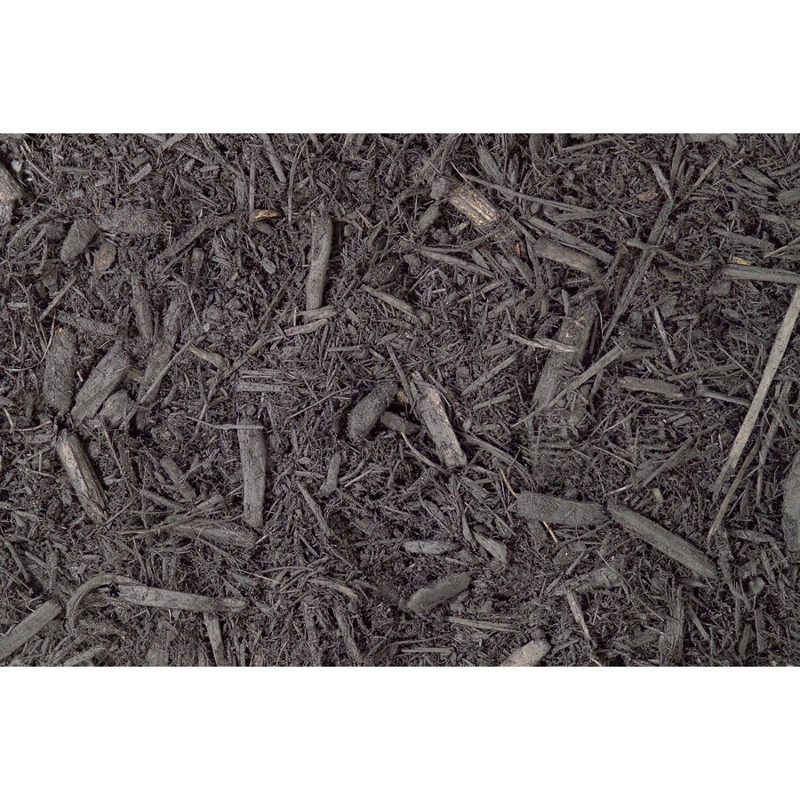 Seaside Mulch Premium 2cu ft Black Mulch at