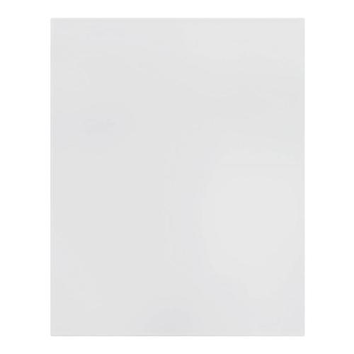 Surfaces 10-in W x 22-in H x 0.75-in D White Rigid Thermofoil Base ...