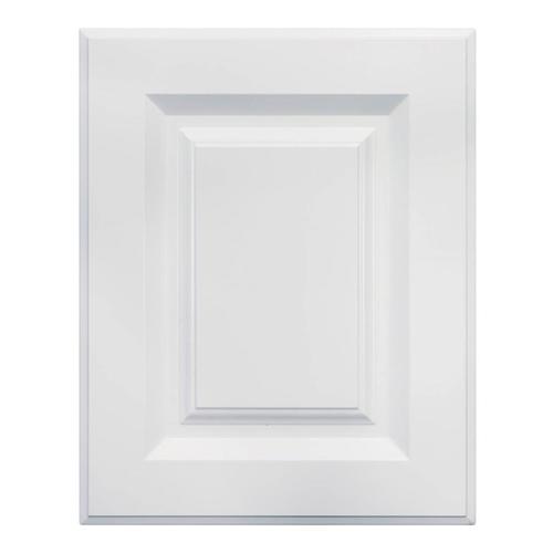 Surfaces 10in W x 28in H x 0.75in D White Rigid Thermofoil Wall