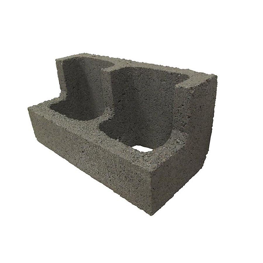 8 In X 8 In X 16 In Standard Cored Concrete Block In The Concrete Blocks Department At Lowes Com