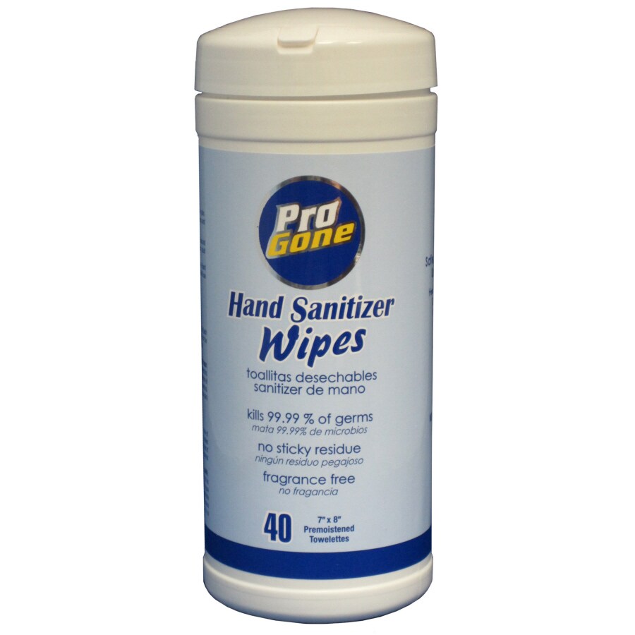 ProGone 908 40-Count Hand Sanitizer Wipes