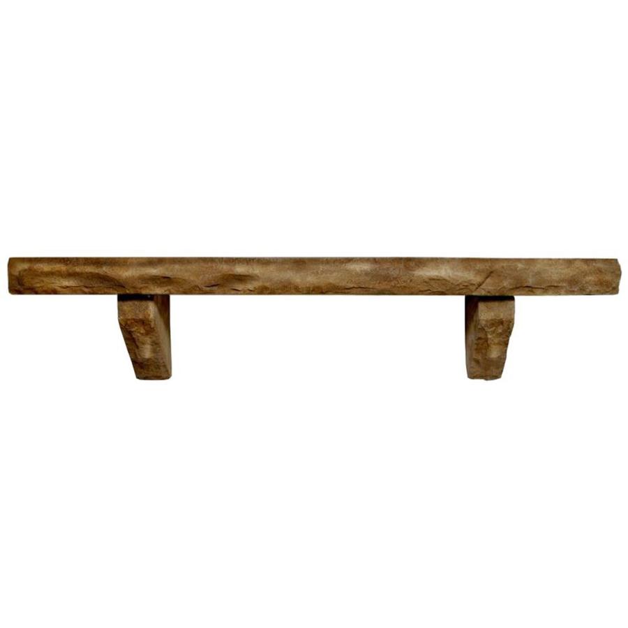 Pearl Mantels Cast Stone 72 In W X 13 In H X 12 In D Leather Cast