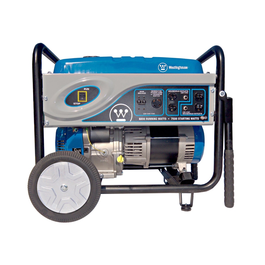 Westinghouse 6000 Running-Watt Portable Generator at Lowes.com