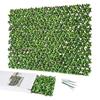 NatraHedge Ex 67-in W x 44-in H Brown Plastic Tube Frame With Green ...