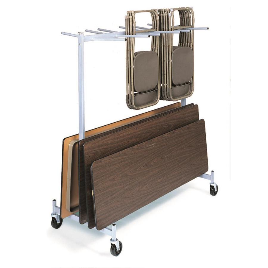 Raymond Products 800lb 4Wheel Silver Steel Furniture Dolly at