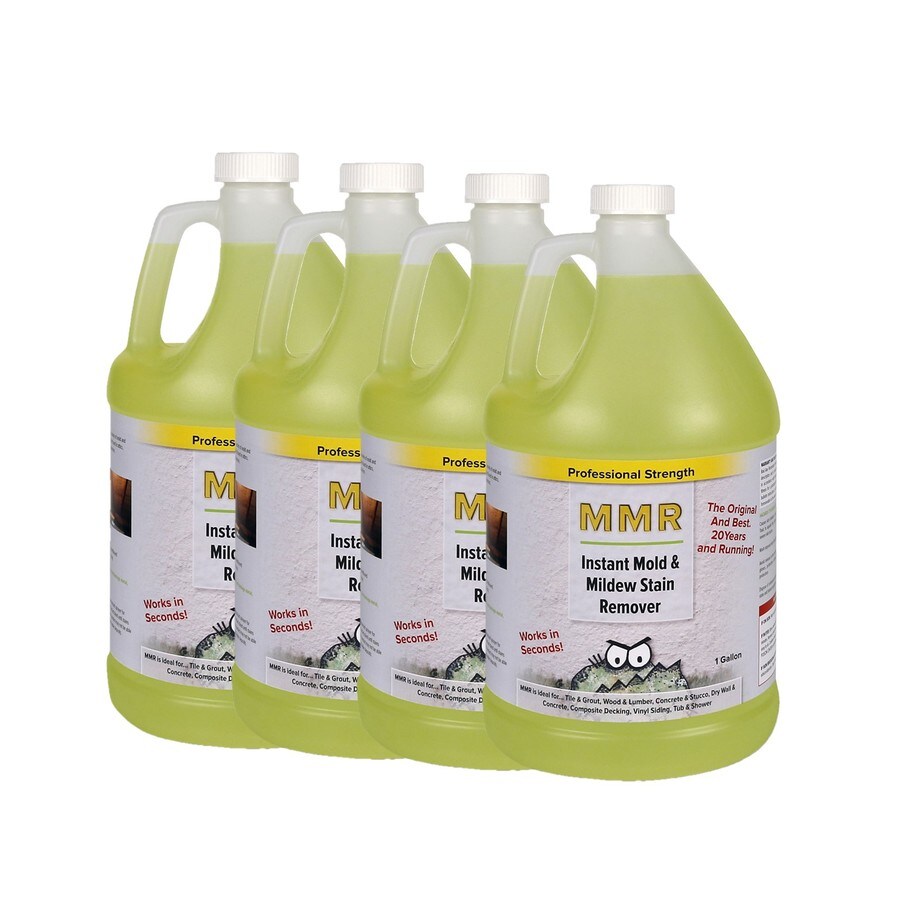 MMR Professional 1-gallon Instant Mold and Mildew Stain Remover (4-Pack) at