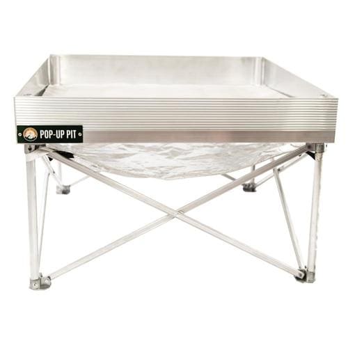 Fireside Outdoor PopUp Pit 24 In. x 24 In. Portable Fire Pit with Heat