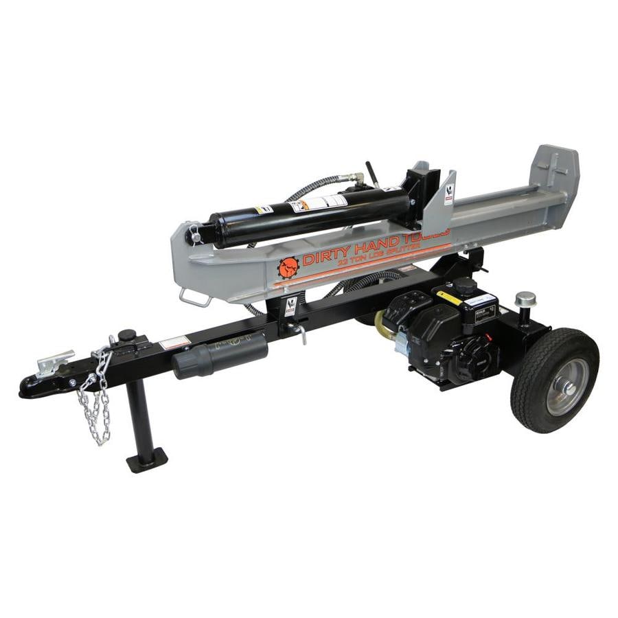 hydraulic pump log stage splitter for 2 Horizontal Ton Log Dirty 22 Gas Tools Vertical Hand