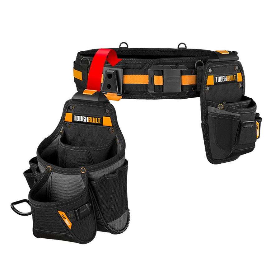 TOUGHBUILT 3pc Tradesman General Construction Polyester Tool Rig in the  Tool Belts department at