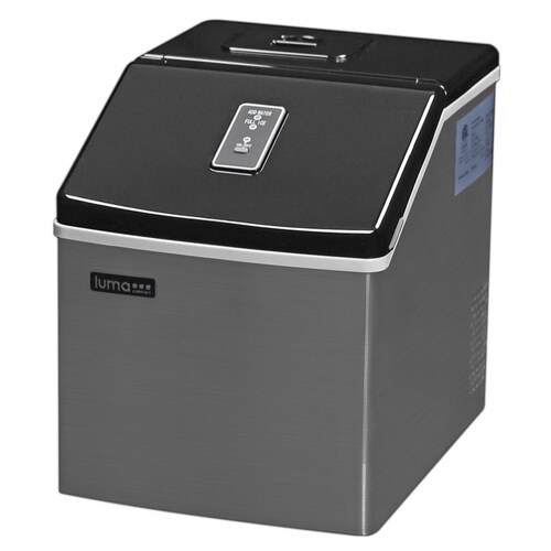 Luma Comfort 28-lb Drop-Down Door Portable/Countertop Cube Ice Maker ...