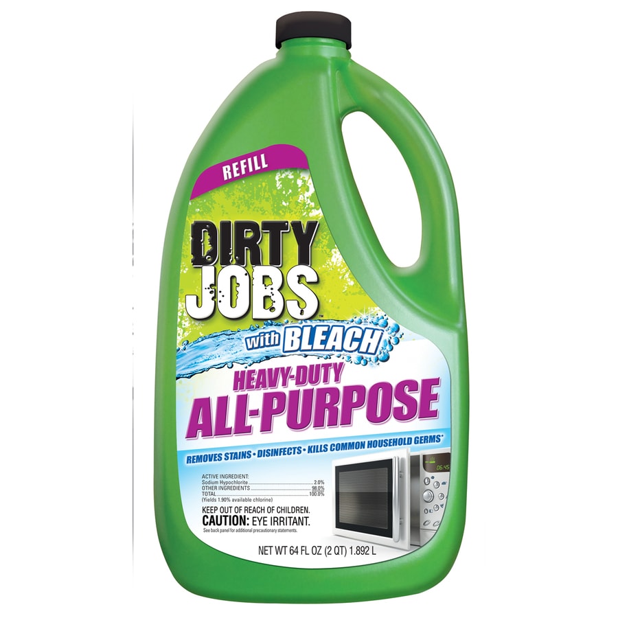 Dirty Jobs 22598825401 64 Ounces Unscented Liquid All-Purpose Cleaner