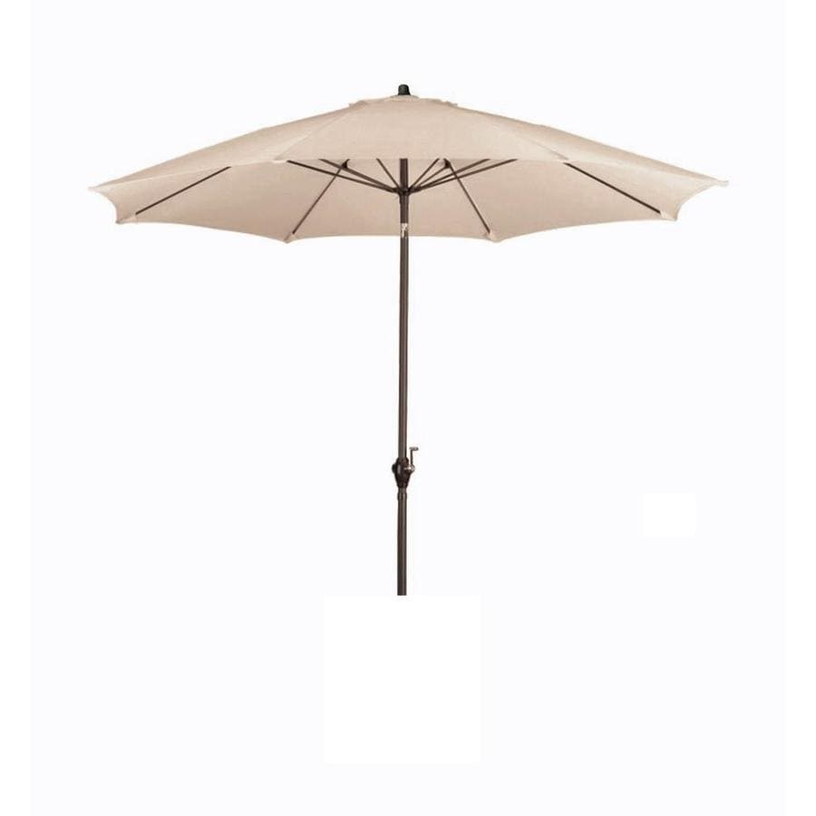 wooden market umbrella