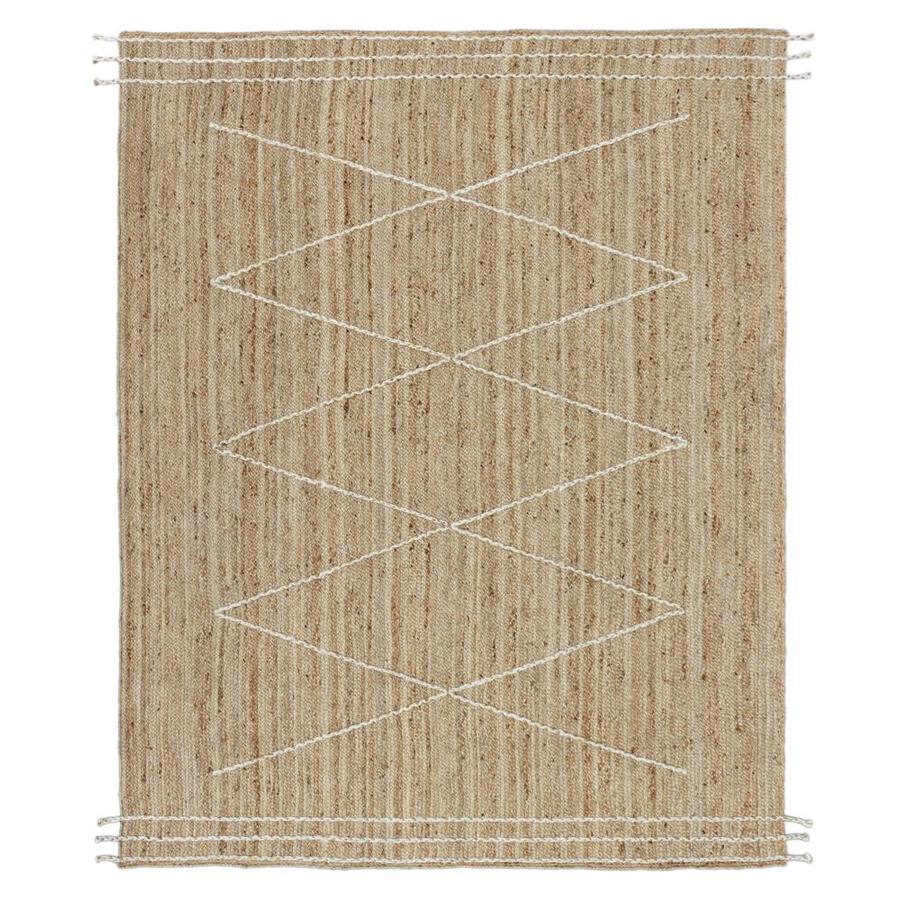 Chunky Jute Braid Rug 8x10ft in the Rugs department at