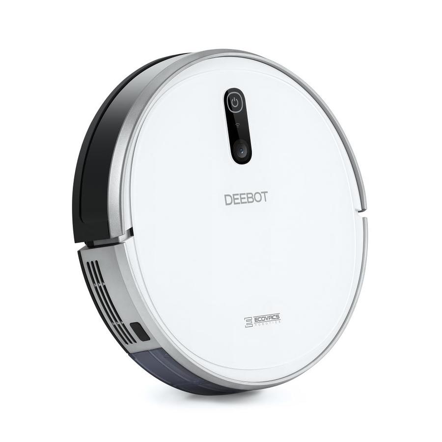 ECOVACS ROBOTICS Deebot White Auto Charging Robotic Vacuum in the ...