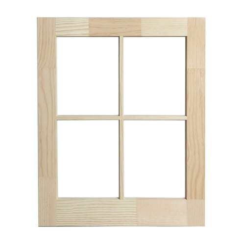 FrontLine Bldg. Products 20in x 25in Unfinished Wood Single Hung Barn