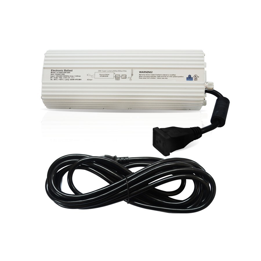 Hydro Crunch 600-Watt Digital Dimmable Ballast 120/240 ...