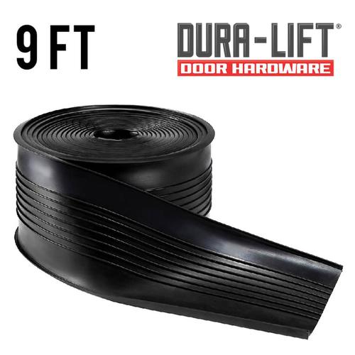 Dura Lift 9 Ft X 3 11 32 In Black Rubber Garage Weatherstrip At