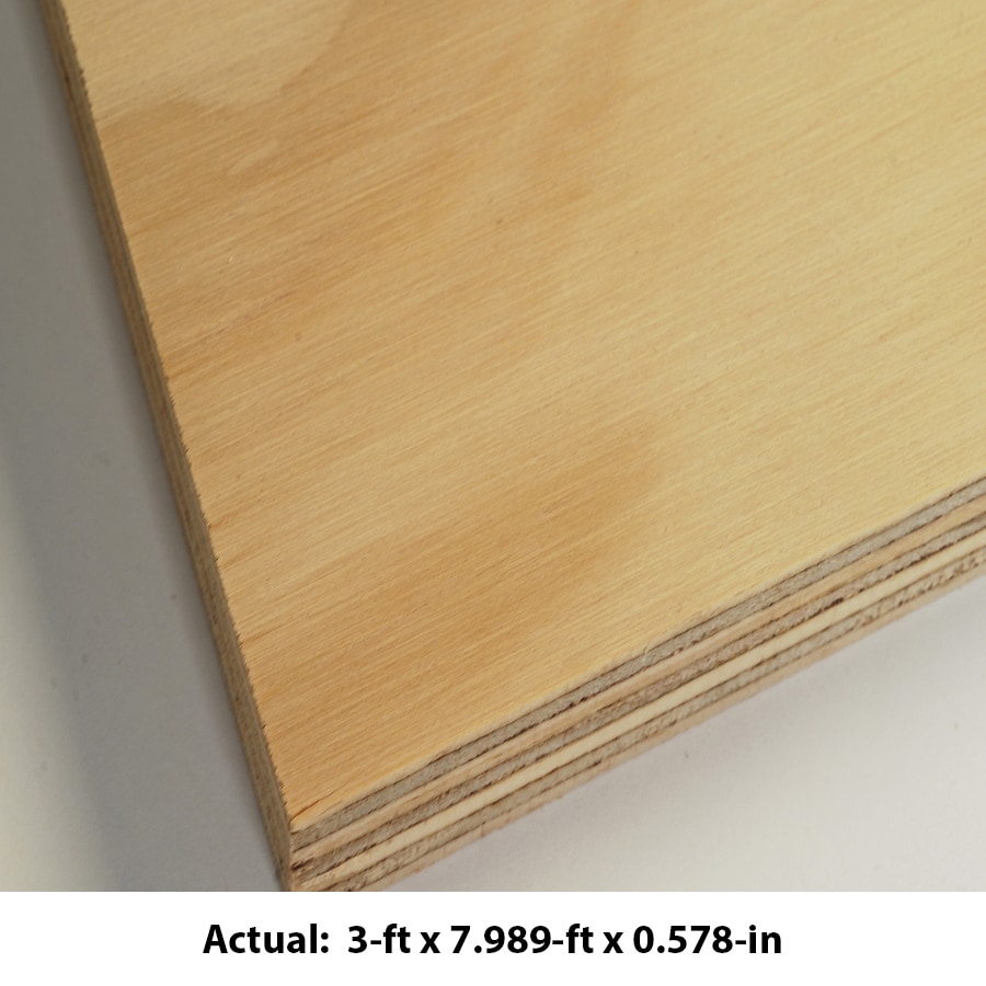 Arauco 19/32 x 4 x 8 ACX Plywood at