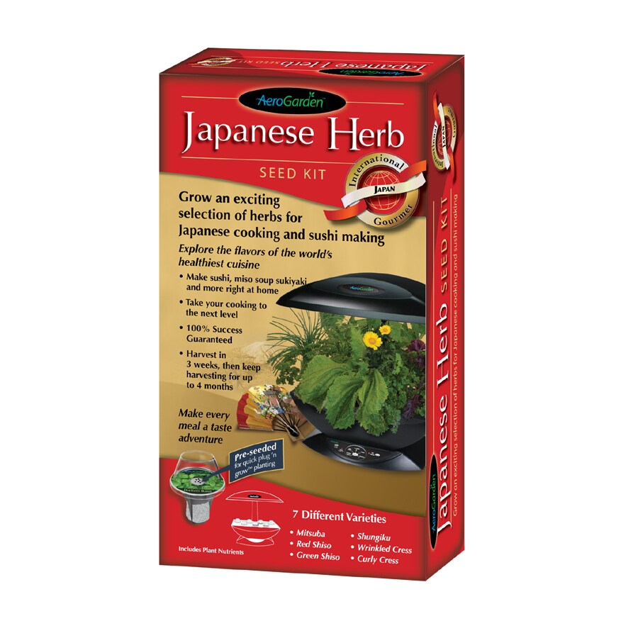 AeroGrow SOS AERO JAPANESE HERB SEED KIT at