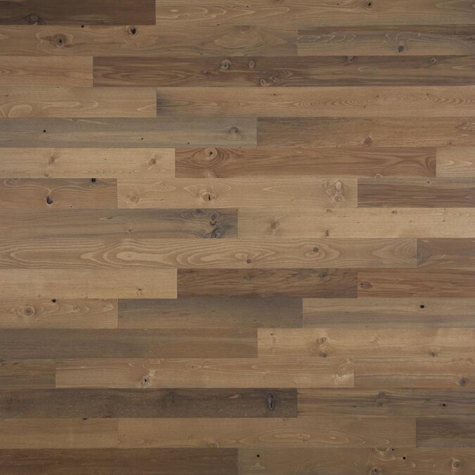 Timberchic 3 In X 1 Ft Sandy Beach Fir Reclaimed Wood Wall Plank The Planks Department At Com - Weathered Wood Wall Planks