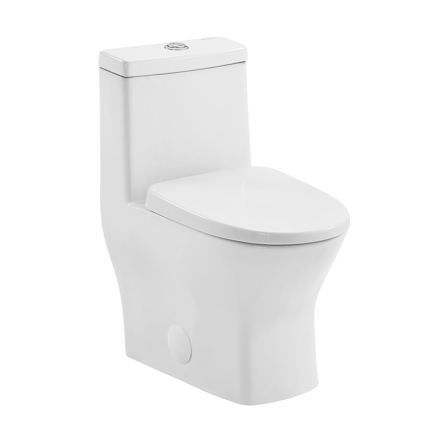 Swiss Madison Sublime II Glossy White Dual Flush Elongated Comfort ...