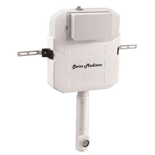 Swiss Madison Swiss Madison Wall Hung Systems Gray 0.8GPF DualFlush
