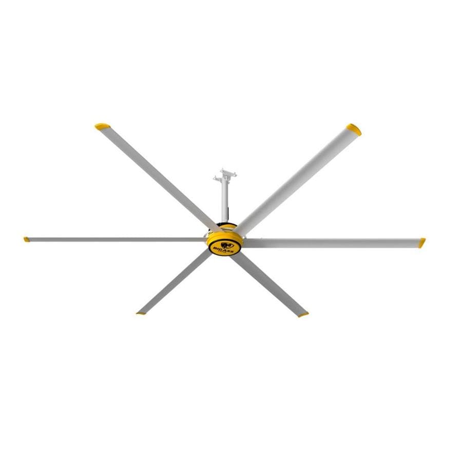 144 In Multiple Colors Indoor Commercial Ceiling Fan 6 Blade