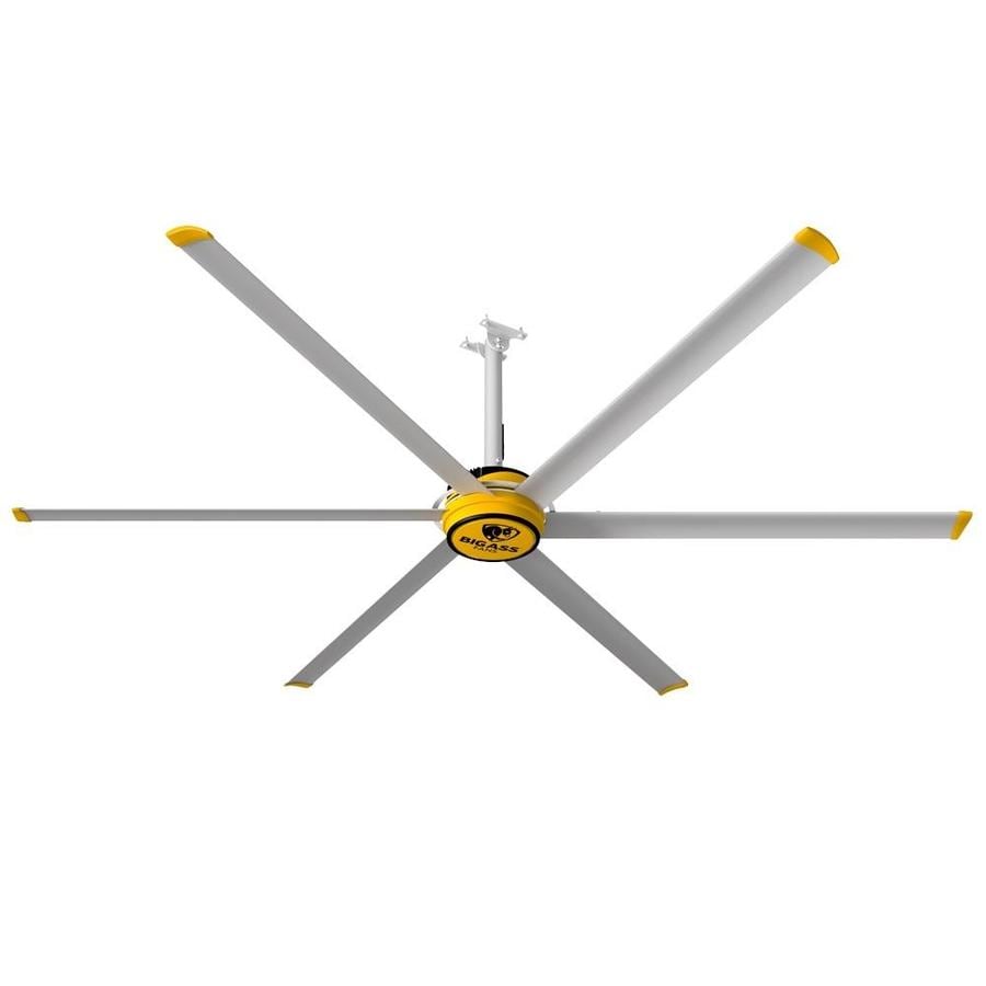 120 In Multiple Colors Indoor Commercial Ceiling Fan 6 Blade