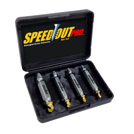 SpeedOut 8-1/8-in Double-Ended Screw Extractor