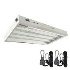 Grow Lights At Lowes 4 Bulb 96 Watt T5 High Output Fluorescent Grow