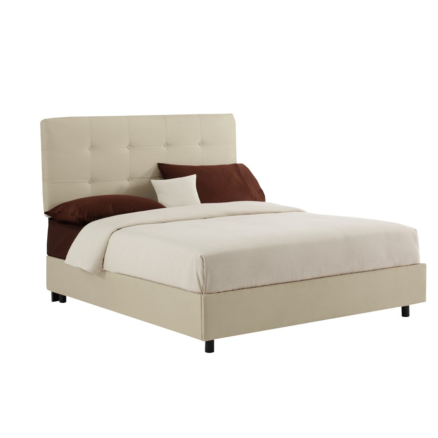 Skyline Furniture Sheridan Oatmeal Queen Upholstered Bed At Skyline Furniture Sheridan Oatmeal Queen Upholstered Bed
