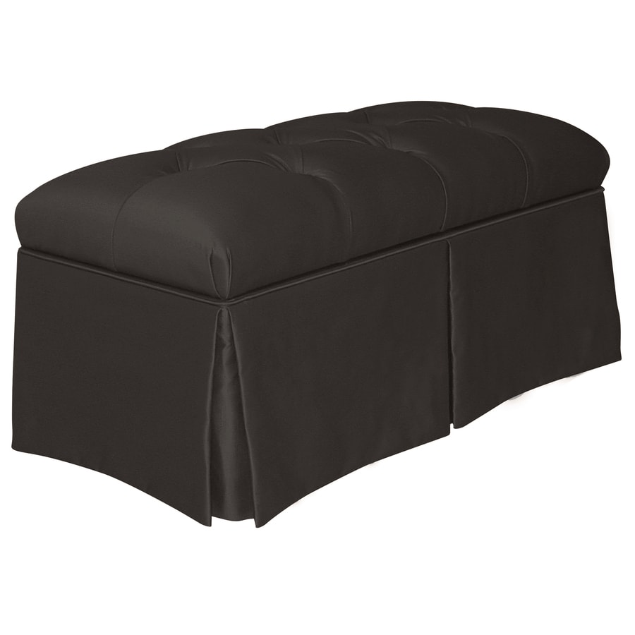 Shop Skyline Furniture Quincy Traditional Black Accent Bench At