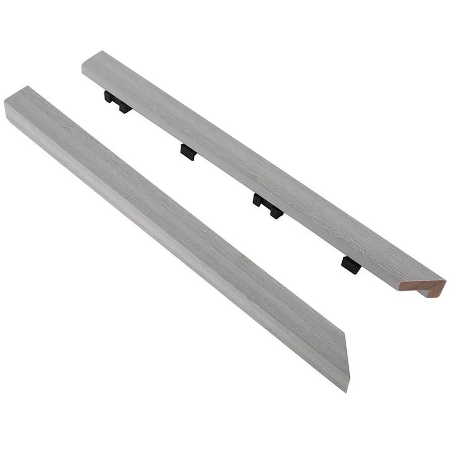 NewTechWood 1/6 ft. x 1 ft. Quick Deck Composite Deck Tile Outside