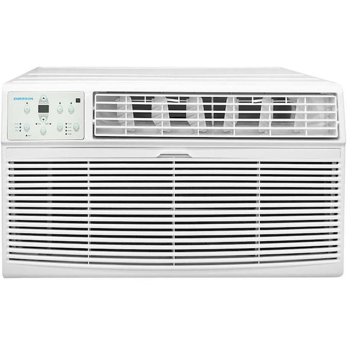 Emerson Quiet Kool 550 Sq Ft 230 Volt White Through The Wall Air Conditioner Energy Star In The Wall Air Conditioners Department At Lowes Com
