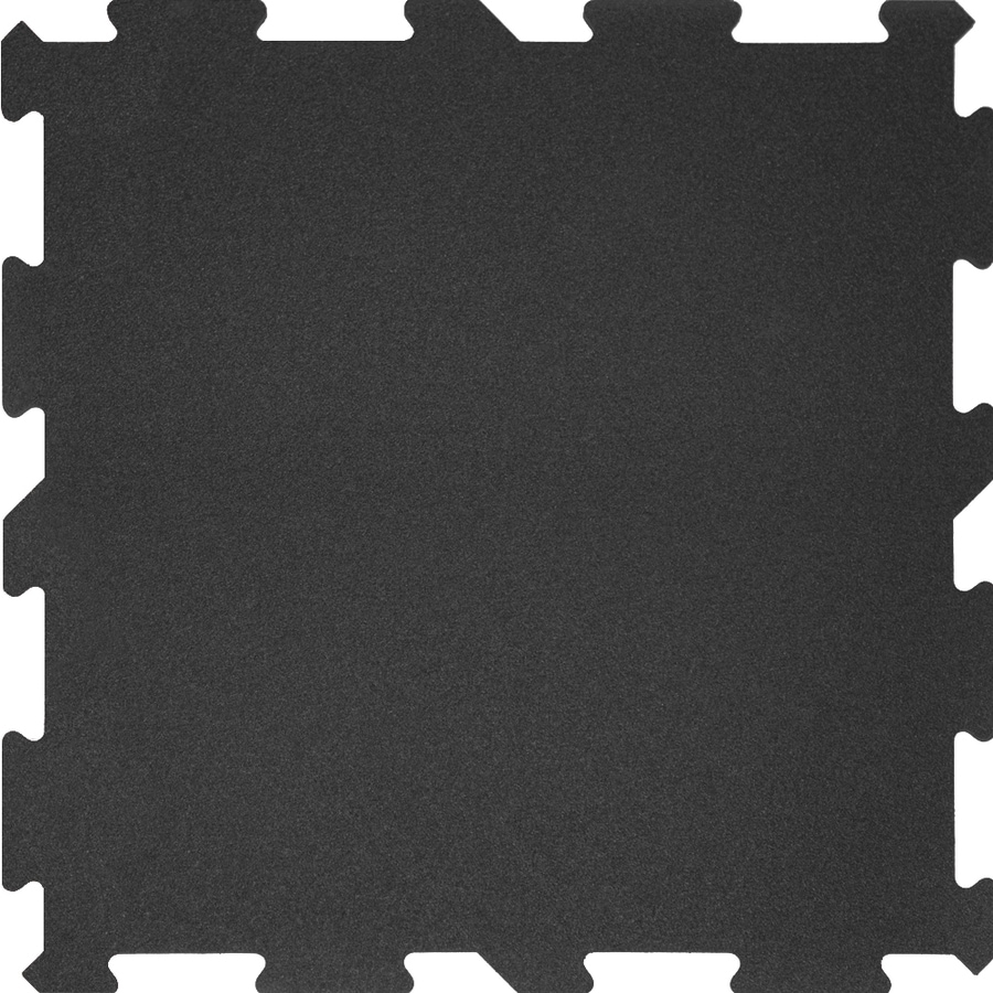 shop perfection floor tile 6-pack 18-in x 18-in black loose lay shop perfection floor tile 6-pack 18-in x 18-in black loose lay