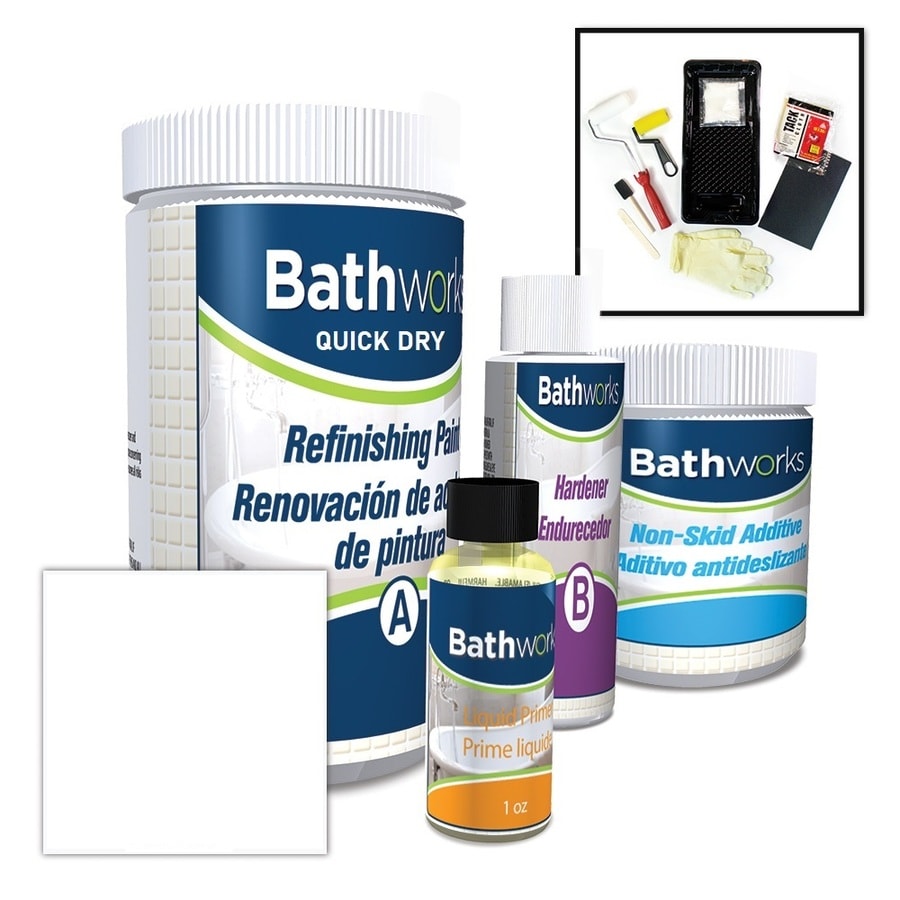 Tub and tile resurfacing kit Specialty & Commercial Paint at Lowes.com