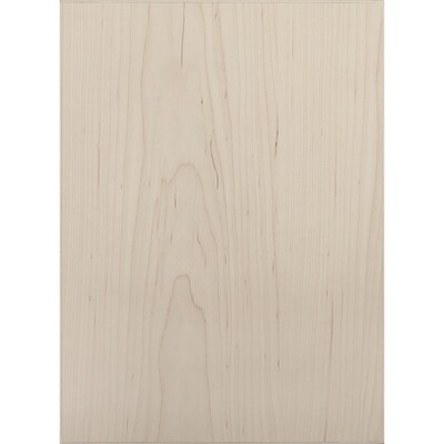 Surfaces 13 In W X 28 In H X 0 75 In D Hard Maple Wall Cabinet