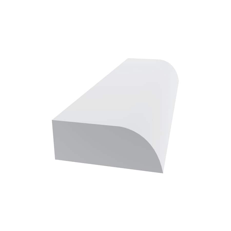 2046 PVC Baseboard 5/16in x 3/4in x 8ft in the Baseboard Moulding