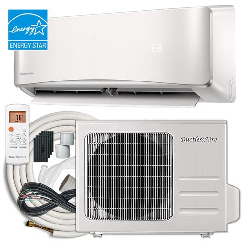 Ductlessaire Energy Star 18000 Btu 750 Sq Ft Single Ductless Mini