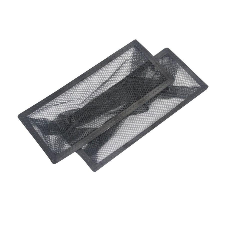 4 In X 10 In 2 Pack Black Register Vent Filter