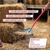Root Assassin 59-in L Poly-Handle Poly Garden Rake at Lowes.com