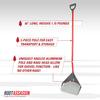 Root Assassin 59-in L Poly-Handle Poly Garden Rake at Lowes.com