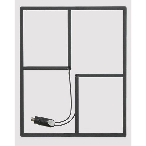 SiliconDust HD Frequency Flat Outdoor HD; UHF; VHF TV Antenna in the TV