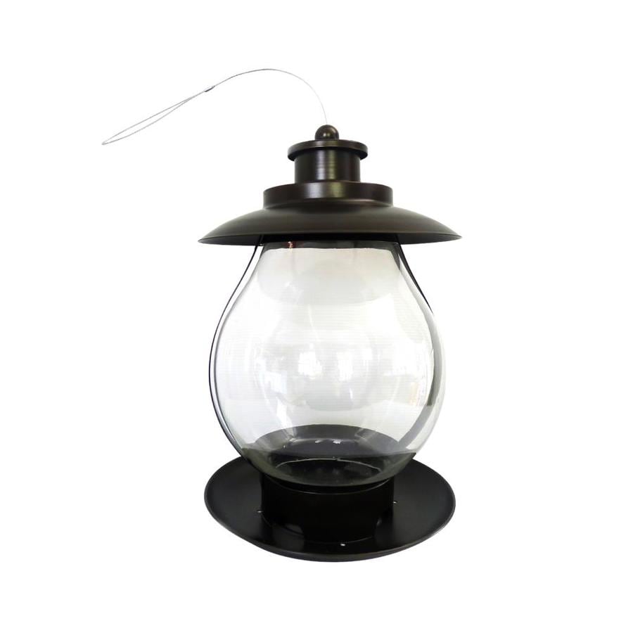 shop backyard glory black metal hopper bird feeder at shop backyard glory black metal hopper bird feeder at