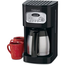 Shop Cuisinart 10-Cup Black Programmable Coffee Maker at Lowes.com