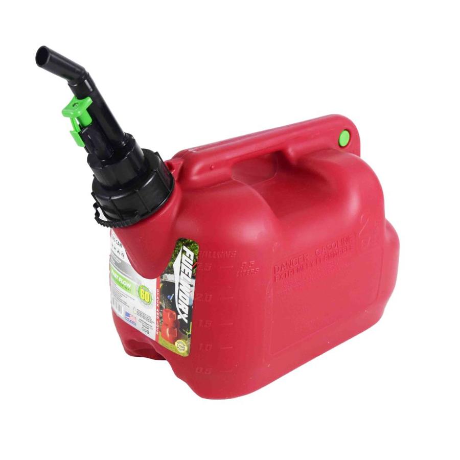 Fuelworx 2.5Gallon Plastic Gasoline Can in the Gas Cans department at