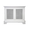 Fichman Furniture 29.5-in X 23.75-in White Radiator Cover At Lowes.com