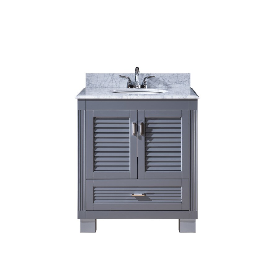 30 Bathroom Vanity Grey shop venus grey undermount single sink bathroom vanity with 30 Bathroom Vanity Grey shop venus grey undermount single sink bathroom vanity with